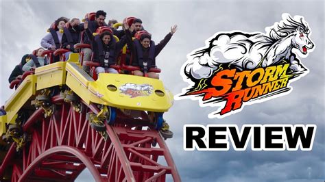 Storm Runner Review Hersheypark Intamin Hydraulic Launch Coaster - YouTube