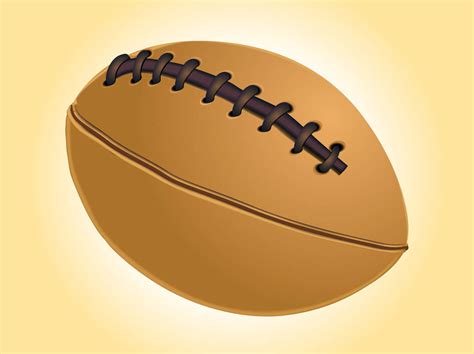 Vector Rugby Ball Vector Art & Graphics | freevector.com