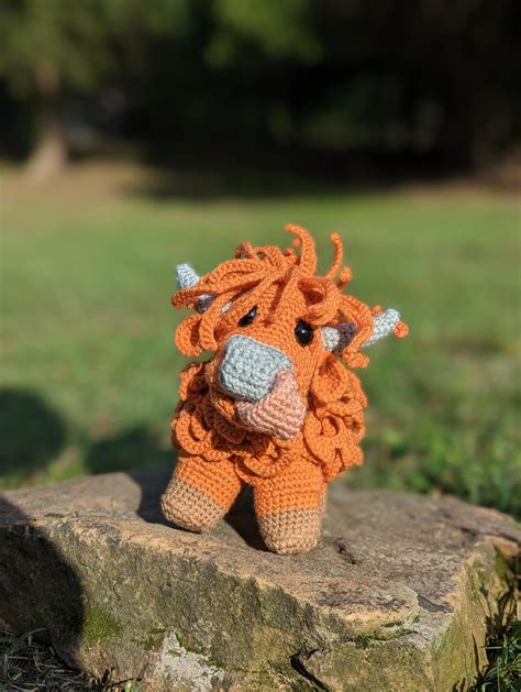 Haggis the Scottish Highland Cow : r/Amigurumi