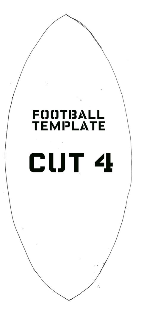 Printable Football Template | Coloring Picture HD For Kids ... - Cliparts.co