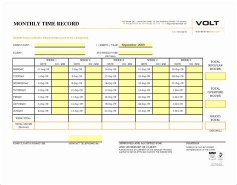 8 Semi Monthly Timesheet Template Excel - Excel Templates