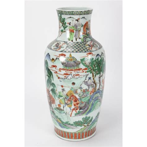 Large Chinese Kangxi Period Porcelain Vase,