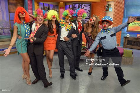 Despierta America cast is seen on the set of Despierta America at... News Photo - Getty Images