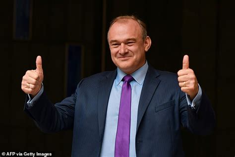 Sir Ed Davey elected new leader of the Liberal Democrats | Daily Mail Online