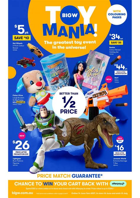 Big W Catalogue Toy Mania 16 Jun - 13 Jul 2022 - Catalogue AU