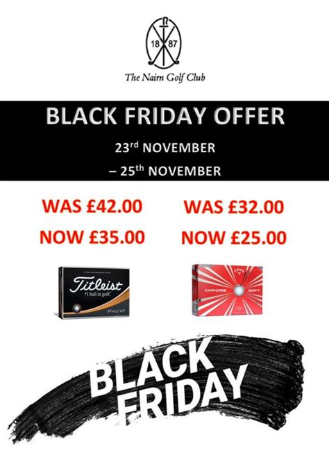 ‪🚨 BLACK FRIDAY SALE 🚨‬... - The Nairn Golf Club - Pro Shop