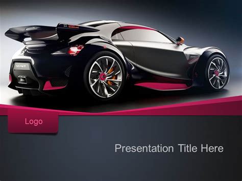 Free Sport Car PPT Template