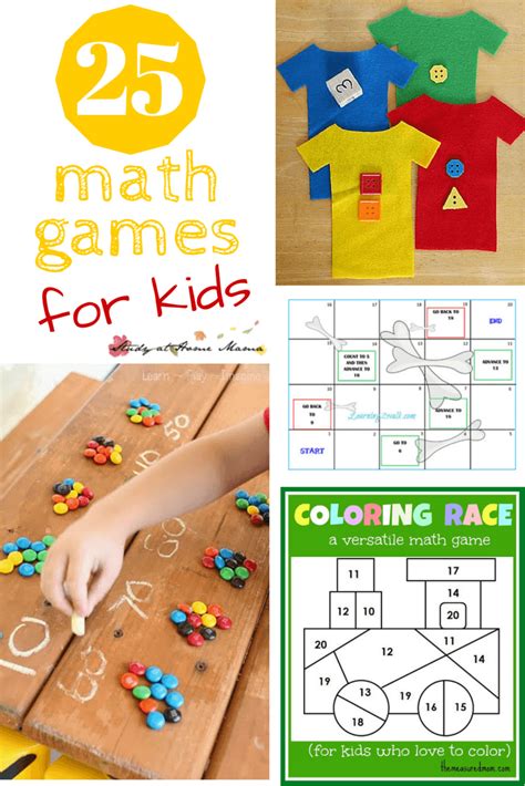25 Math Games for Kids ⋆ Sugar, Spice and Glitter