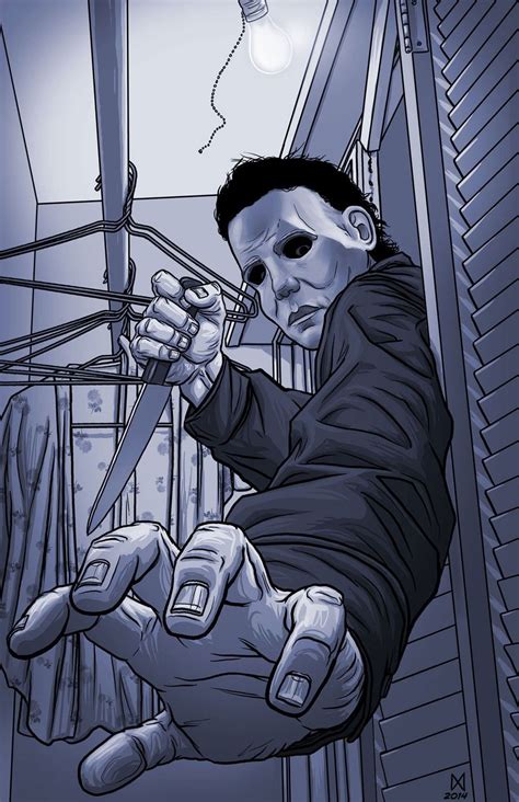 Pin by Phil Warwick on Horror Icons | Michael myers drawing, Michael myers halloween, Horror ...