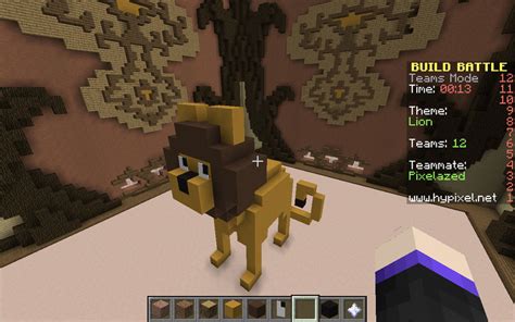 Minecraft lion by joitimi on DeviantArt