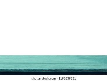 Empty Blue Wood Table Top Isolated Stock Photo 1192639231 | Shutterstock