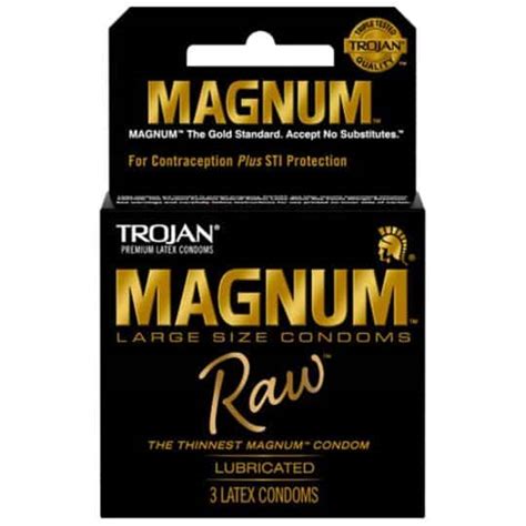 Trojan Magnum RAW Condoms - CB Distributors, Inc.