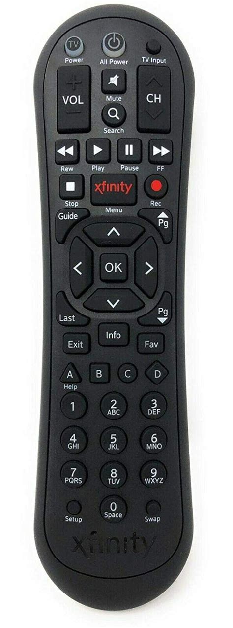 XFINITY NEW COMCAST HDTV DVR CABLE REMOTE CONTROL XR2 - Walmart.com ...