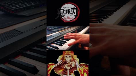 Rengoku vs. Akaza Theme | Demon Slayer: Mugen Train [piano] Acordes ...