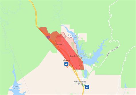 California Fire Map, Update as Route Fire in Castaic Sparks Evacuations ...