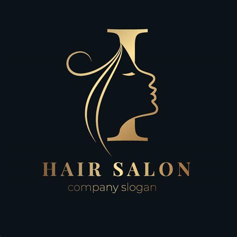 beauty saloon logo for girl saloon 15644975 Vector Art at Vecteezy