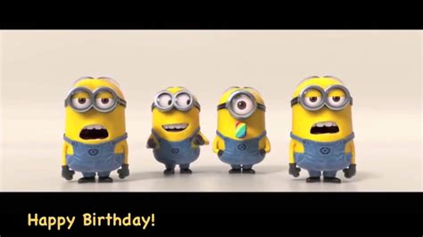 Minions Happy Birthday - YouTube