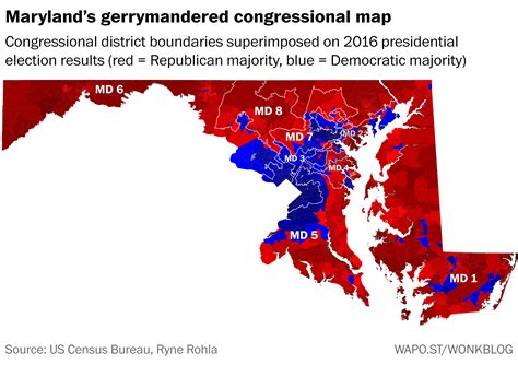 Maryland Congressional District Map 2019