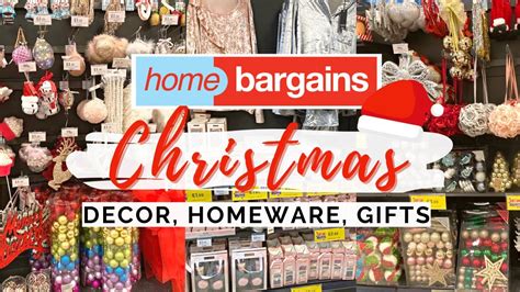 WHAT’S NEW IN HOME BARGAINS FOR CHRISTMAS | THE FULL CHRISTMAS RANGE AT ...