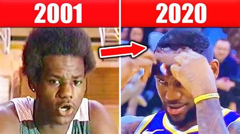 Lebron Hairline Timeline 2022