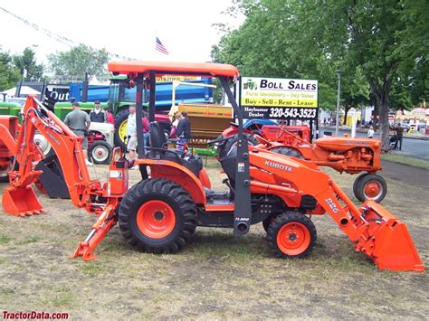 TractorData.com Kubota B26 backhoe-loader tractor photos information