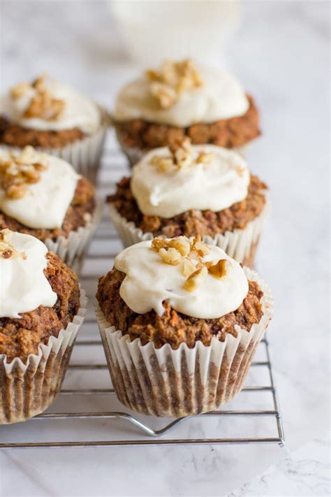 Healthy Carrot Cake Muffins - Wholefully