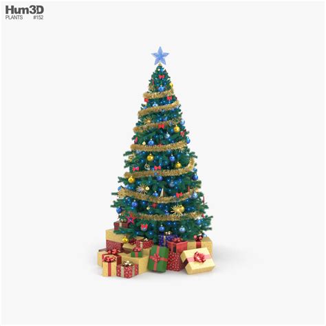 Christmas Tree 3D model - Plants on Hum3D