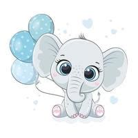 Baby Shower Elephant Graphic