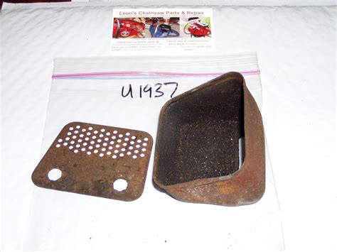 USED Homelite Super XL, XL-12, XL-15 Chainsaw Muffler Body & Baffle A-59895, 59050-A U1937