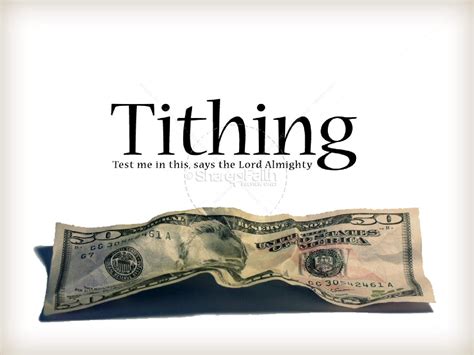 Tithing PowerPoints | PowerPoint Sermons