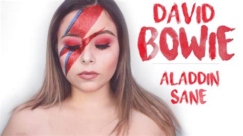 David Bowie | Aladdin Sane Makeup Tutorial - YouTube