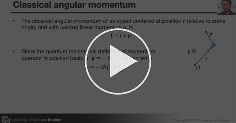 Orbital Angular Momentum 1 - Orbital Angular Momentum and Hydrogen Atom ...