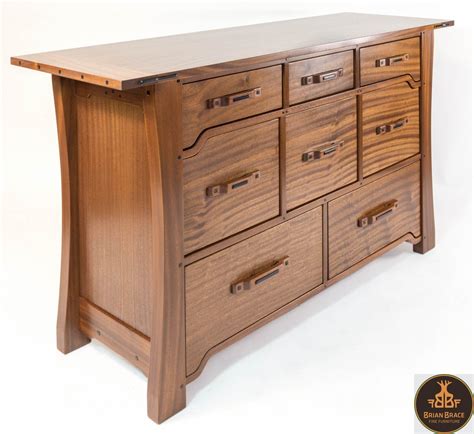 Buy Custom Greene And Greene Dresser, made to order from Brian Brace ...