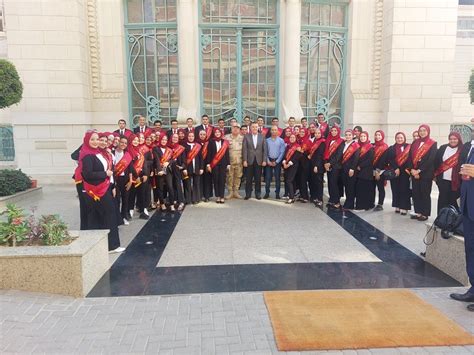 ASU | The visit of a delegation of Ain Shams University students to the Military Museum