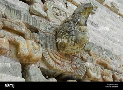 Carving in Copan Museum, Copan Ruins, Copan, Honduras, Central America ...