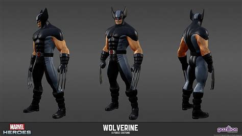 ‘Marvel Heroes’ MMO Releases New Screens And Character Model Sheets