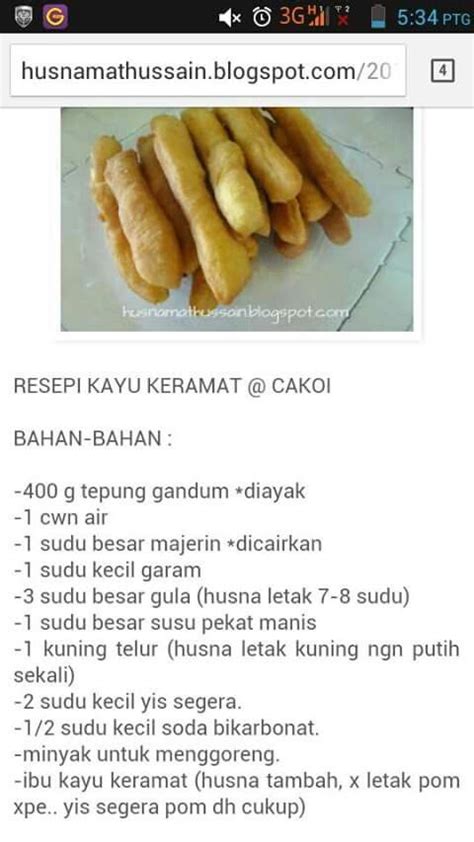 Kuih kayu keramat @cakoi | Asian desserts, Scrumptious desserts, Food