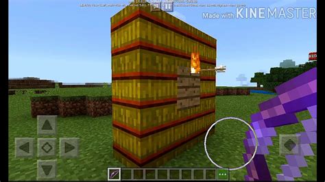 HOW TO MAKE A FIRE BOW IN MINECRAFT - YouTube