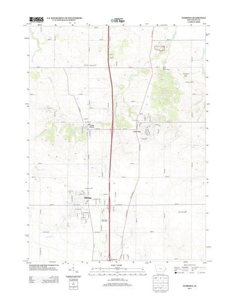 Eldridge, IA (2013, 24000-Scale) Map by United States Geological Survey ...