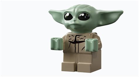 LEGO Baby Yoda from Star Wars: The Mandalorian officially unveiled