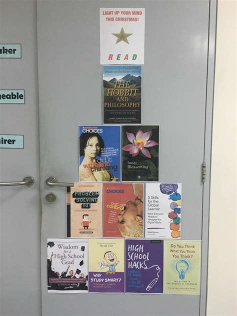 School Librarian in Action: Library Bulletin Board for Christmas 2018