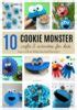 10 Fun Cookie Monster Crafts for Kids - Artsy Craftsy Mom