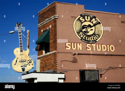 Sun Records Music Studio Elvis Presley Memphis Tennessee TN Stock Photo - Alamy