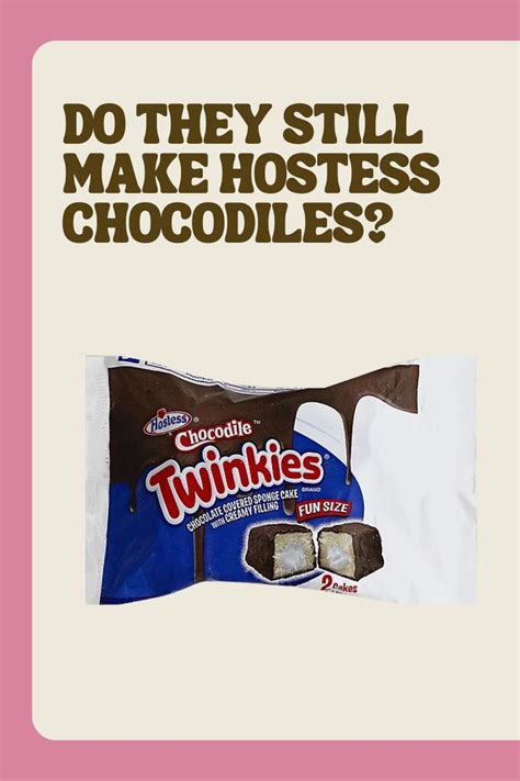 Do They Still Make Hostess Chocodiles? | Cake branding, Hostess, Twinkies