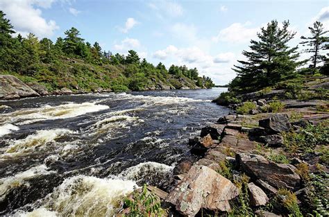 Dalles Rapids French River IV Photograph by Debbie Oppermann - Fine Art ...