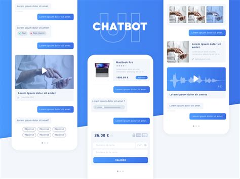 Chatbot UI - Unreleased design by Adrien Sosa on Dribbble