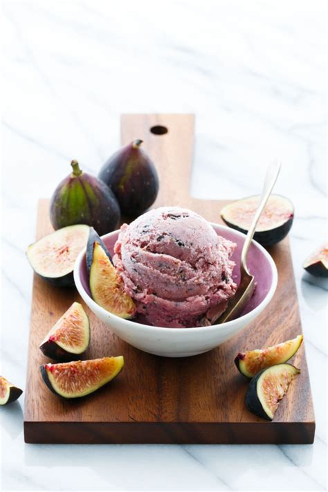 Fresh Fig Ice Cream with Chocolate Flecks – Love and Olive Oil