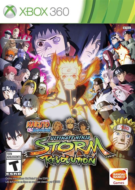 Naruto Shippuden Ultimate Ninja Storm Revolution Xbox 360 game