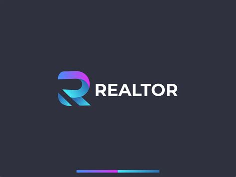 REALTOR , R modern letter logo design by Nayan Ghosh on Dribbble