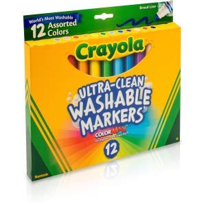 Crayola Classic Washable Markers - CYO587812 - Shoplet.com